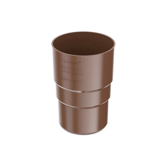 BRYZA PVC BRONZE DOWNPIPE CONNECTOR 63