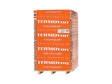 Pustak ceramiczny TERMOton P+W 11,5/50 S kl.15 SZLIFOWANY