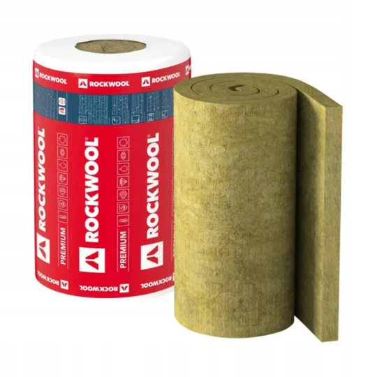 WEŁNA SKALNA ROCKWOOL TOPROCK PREMIUM 20cm λD = 0,035 ROLKA 2,5m2