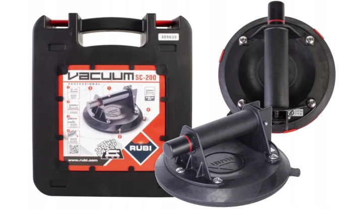 RUBI Suction cup with pump Ø200