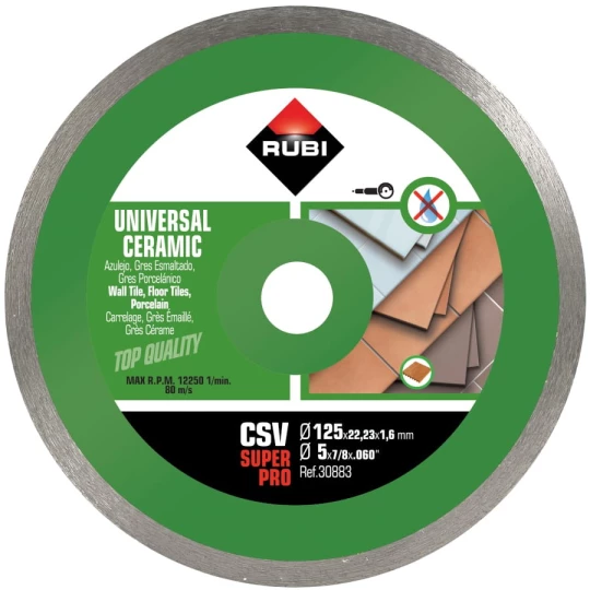 TARCZA RUBI CSV 125 SUPERPRO