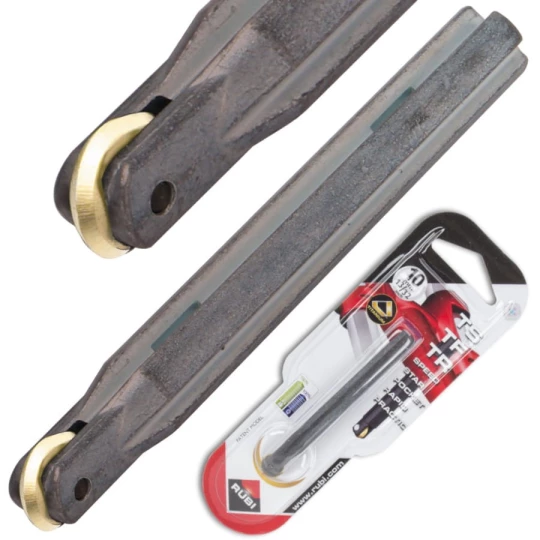 RUBI Knife Ø 10 mm GOLD WITH SPINNING BALL