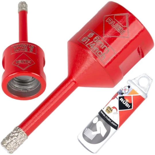 RUBI DRYGRES DRILL Ø 6 mm