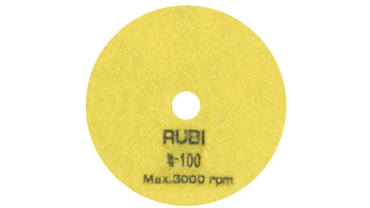 RUBI Nakładka diamentowa - GRADACJA #100 - do polerowania na sucho Ø100 MM