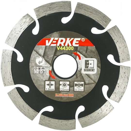 DIAMOND ROLL 125x22,2x10 mm SEGMENT VERKE