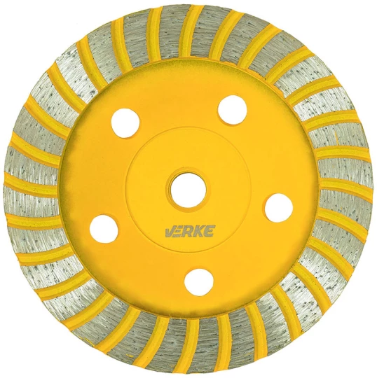 TARCZA DO SZLIFOWANIA BETONU M14 125mm TURBO VERKE