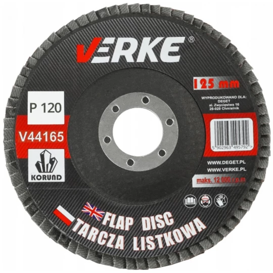 PIERCING BLADE 125mm P120 VERKE