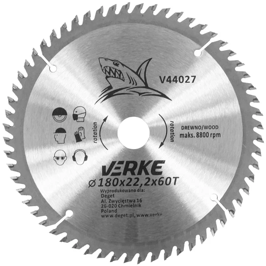 180mm*22,2mm*60T VERKE