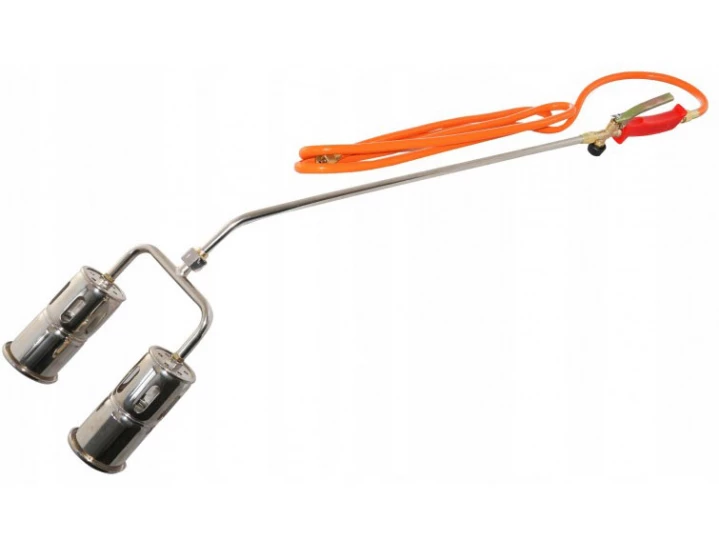 TANNING TORCH LONG DOUBLE NOZZLE DEGET