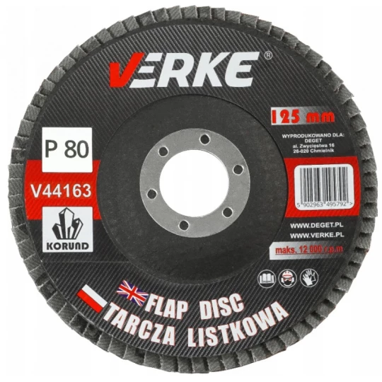 PIERCING BLADE 125mm P80 VERKE