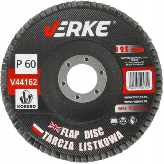PIERCING BLADE 125mm P60 VERKE