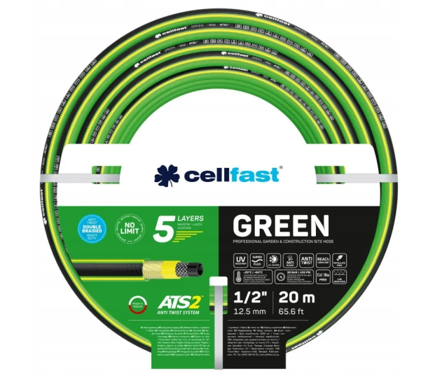 Garden hose GREEN 1/2