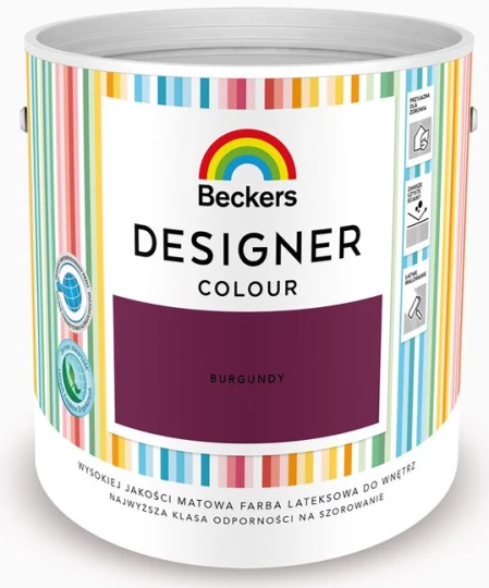 BECKERS DESIGNER COLOUR BURGUNDY 2,5L