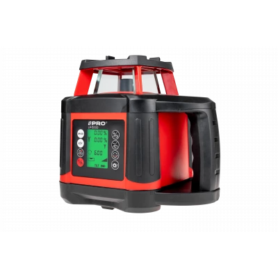 PRO ZESTAW: LASER ROTACYJNY LR500 D + STATYW GEODEZYJNY TR-3400 HD