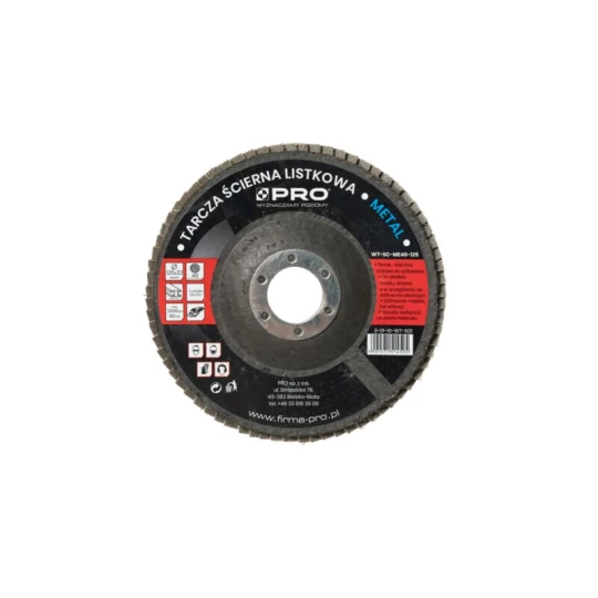PRO FLAP DISC FOR METAL GRAN. 80