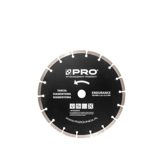 PRO TARCZA DIAMENTOWA SEGMENTOWA ENDURANCE 230x7x1.8x22.2 MM WT-DD-S230EN