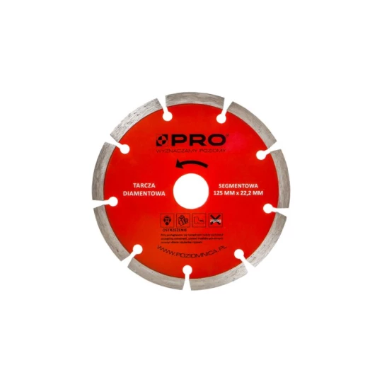PRO SEGMENT DIAMOND ROLL 125mm x22.2mm WT-DD-S125