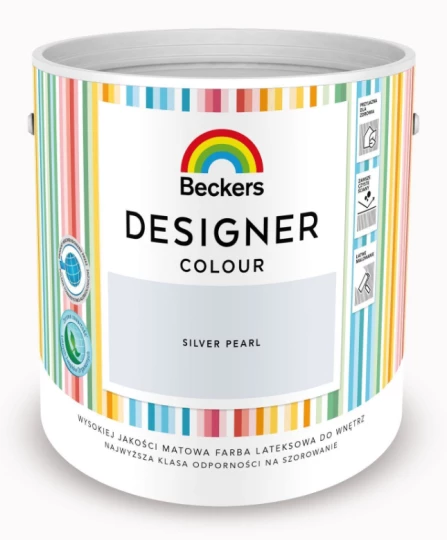 BECKERS DESIGNER COLOUR SILVER PEARL 2,5L