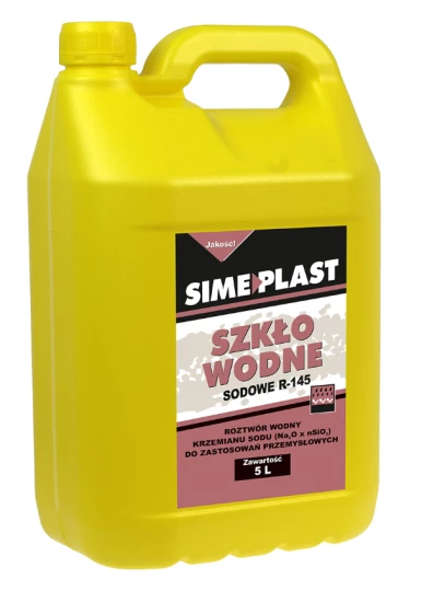 SZKŁO WODNE SIMEPLAST 5L