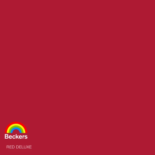 BECKERS DESIGNER COLOUR RED DELUXE 2,5L