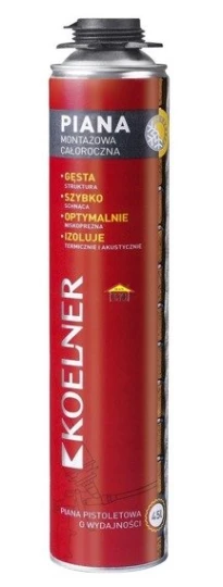 Piana pistoletowa uniwersalna, 750ml, wydajność do 45l, KOELNER