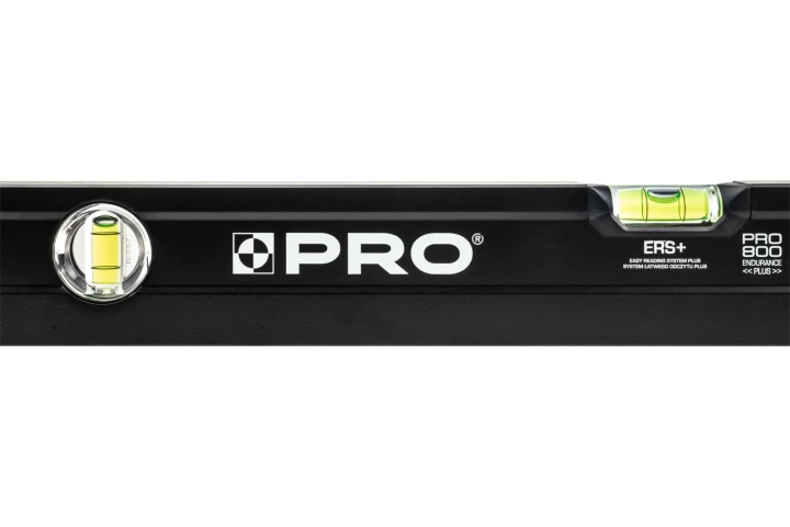 PRO POZIOMNICA PRO800 MAL. CZARNA 1xFREZ. Z UCHWYTAMI 100 CM