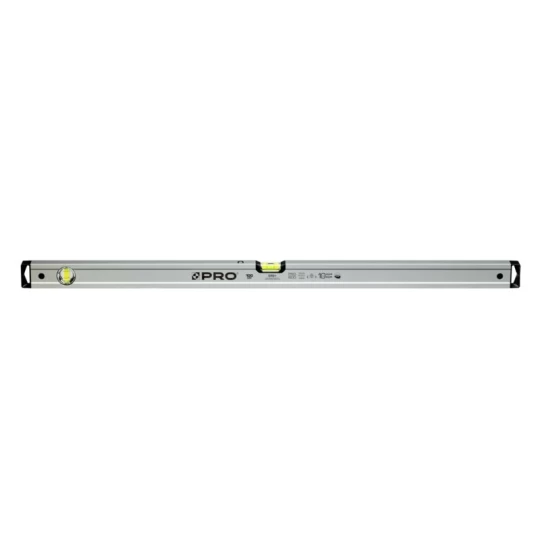 PRO POZIOMNICA PRO600 ANODOWANA SREBRNA MAGNETYCZNA 100CM