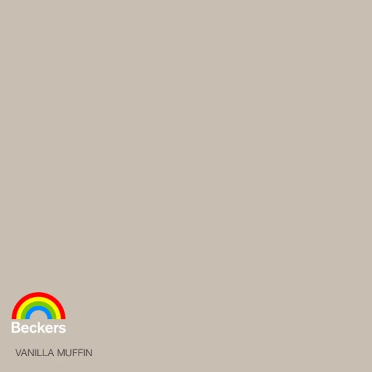 BECKERS DESIGNER COLOUR VANILLA MUFFIN 2,5L
