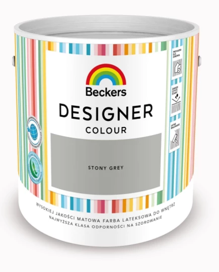 BECKERS DESIGNER COLOUR STONY GREY 2,5L
