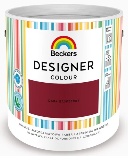 BECKERS DESIGNER COLOUR DARK RASPBERRY 2,5L