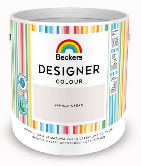 BECKERS DESIGNER COLOUR VANILLA CREAM 2,5L