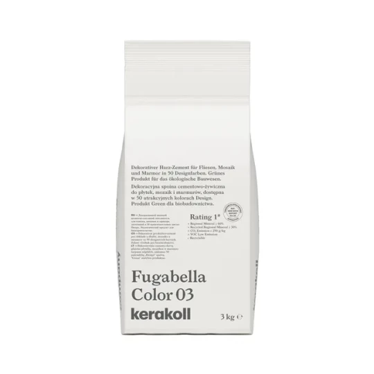 Fuga cementowa Kerakoll Fugabella 1-20mm color 03 3kg