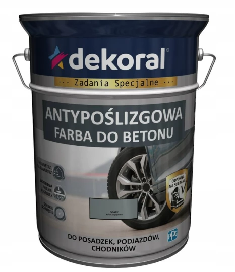 DEKORAL AKRYLIT-B 5L SZARY