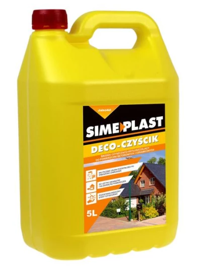 SIMEPLAST CZYŚCIK DO POWIERZCHNI BETONOWYCH I CERAMICZNYCH 5L