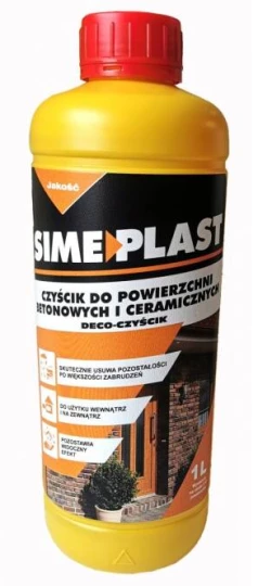 SIMEPLAST CLEANER FOR CONCRETE AND CERAMIC 1L SIMEPLAST CLEANER FOR CONCRETE AND CERAMIC 1L