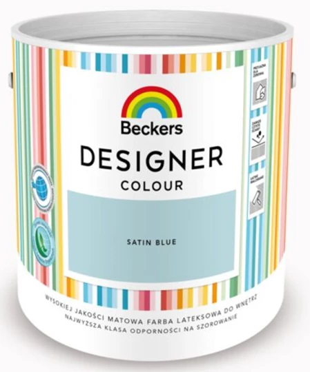 BECKERS DESIGNER COLOUR SATIN BLUE 2,5L
