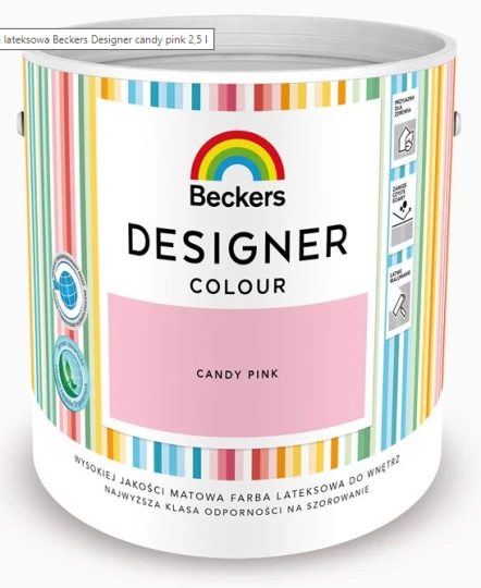 BECKERS DESIGNER COLOUR CANDY PINK 2,5L