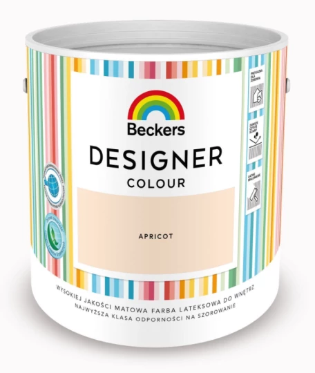 BECKERS DESIGNER COLOUR APRICOT 2,5L