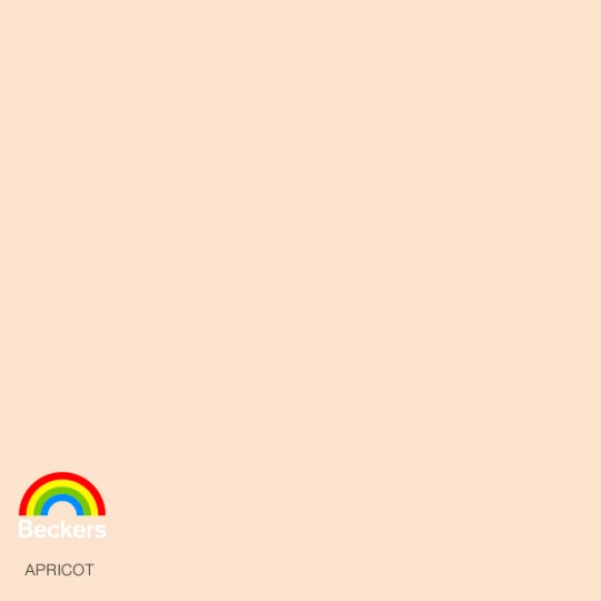 BECKERS DESIGNER COLOUR APRICOT 2,5L