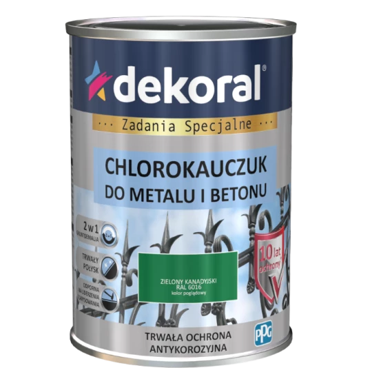 DEKORAL CHLOROKAUCZUK ZIELONY KANADYJSKI 0,9L