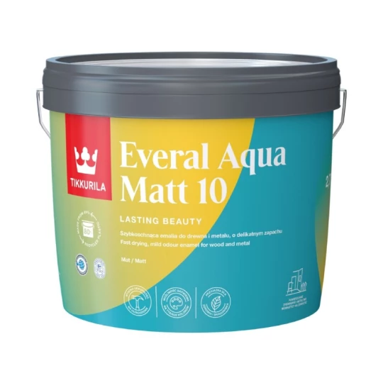 TIKKURILA EVERAL AQUA 10 ENAMEL 