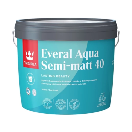 TIKKURILA EVERAL AQUA 40 ENAMEL 