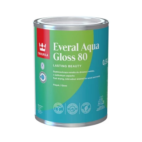 ENAMEL TIKKURILA EVERAL AQUA 80 