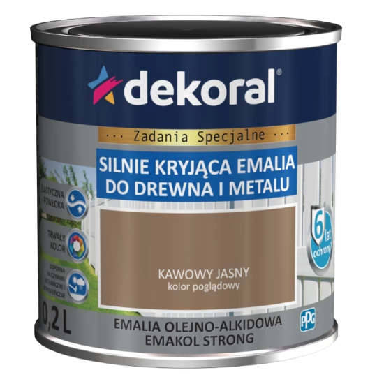 DEKORAL EMAKOL STRONG COFFEE LIGHT 0,2L