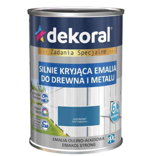 DEKORAL EMAKOL STRONG AZURE 0,9L