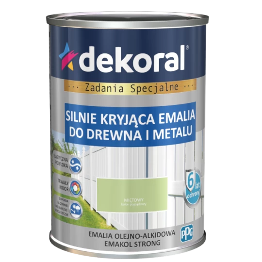 DEKORAL EMAKOL STRONG MINT 0,9L