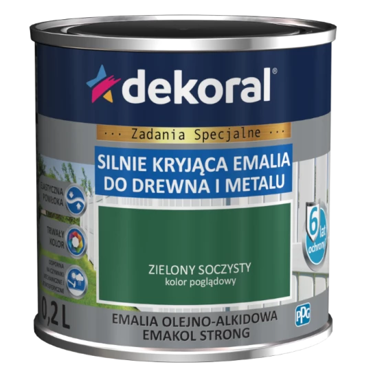 DEKORAL EMAKOL STRONG GREEN JUICY 0,2L