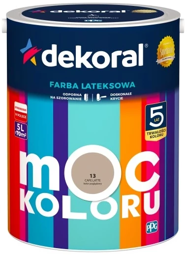 DEKORAL MOC KOLORU CAFE LATTE 5L 
