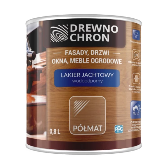 WOODCHRON YACHT VARNISH SEMI-MATT 0,8L