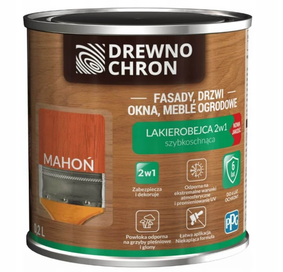 DREWNOCHRON LAKIEROBEJCA 2W1 MAHOŃ 0,2L